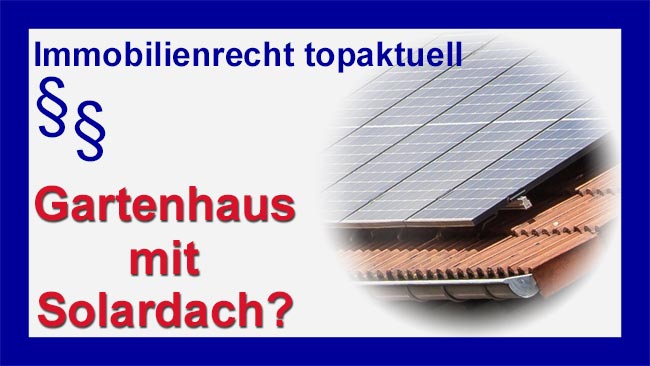 Solardach - Copyright Sylvia Horst